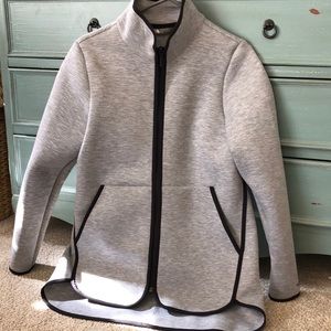 North Face Grey Zip-Up